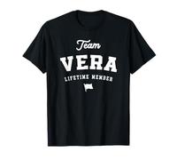 Team Vera Nom Amusant pour Membre à Vie Vera T-Shirt
