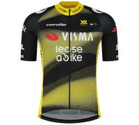TEAM VISMA LEASE A BIKE Maillot manches courtes Tour de France Edition 2025 jaune/noir L