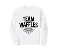 Team Waffles réunit des Amateurs de Petits déjeuners Amusants Sweatshirt