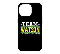 Team Watson Lifetime Member Surname Last Name Tree Reunion Coque pour iPhone 16 Pro