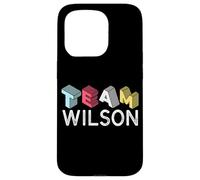 Team Wilson Proud Family Nom de Famille Coque pour iPhone 15 Pro