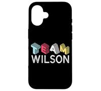 Team Wilson Proud Family Nom de Famille Coque pour iPhone 16