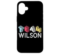 Team Wilson Proud Family Nom de Famille Coque pour iPhone 16 Plus