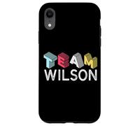 Team Wilson Proud Family Nom de Famille Coque pour iPhone XR