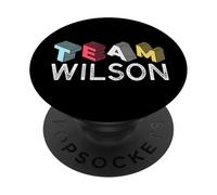 Team Wilson Proud Family Nom de Famille PopSockets PopGrip Adhésif