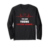 Team Young Life Member Blood Completely Family Manche Longue