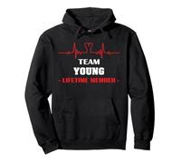 Team Young Life Member Blood Completely Family Sweat à Capuche