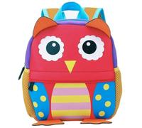 TEAMEN Sac à Dos pour Enfant, Sac d'école pour Tout-Petits, Porte-Sac pour Enfant de 2 à 5 Ans（Chouette）