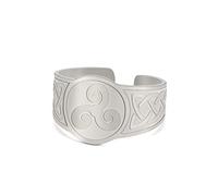 TEAMER Bague en forme de nœud de sorcière, triple valknut en acier inoxydable réglable Triskel Triskel Amulette Bijoux pour homme et femme, Acier inoxydable, Inconnu
