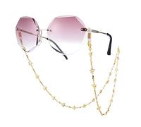 TEAMER Chaîne de Lunettes de Soleil en Forme de Chaîne de Lunettes de Soleil à Cinq Branches