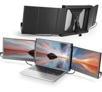 Teamgee Écran Portable pour Ordinateur Portable, écran IPS Full HD de 12", Double Triple écran, Fonctionne avec Mac Windows 13" à 16" Chrome