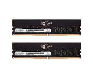 TEAMGROUP Elite Lot de 2 barrettes de mémoire RAM DDR5 32 Go (2 x 16 Go) 5600 MHz PC5-44800 CL46 Non-ECC sans tampon UDIMM 288 broches compatible Intel et AMD TED532G5600C46DC01