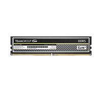 TEAMGROUP Elite Plus TPBD516G4800HC4001 Barrette de mémoire RAM DDR5 16 Go 4800 MHz PC5-38400 CL40 sans tampon non ECC 1,1 V UDIMM 288 broches Noir