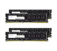 TEAMGROUP Elite TED316G1600C112U01 Kit de mémoire RAM DDR3 32 Go (4 x 8 Go) 1600 MHz (PC3-12800) CL11 sans Tampon Non ECC 1,5 V UDIMM 240 Broches pour Ordinateur de Bureau