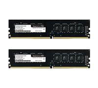TEAMGROUP Elite TED416G3200C22DC01 Lot de 2 barrettes mémoire DDR4 PC4-25600 CL22 sans tampon non ECC 1,2 V UDIMM 288 broches pour ordinateur de bureau
