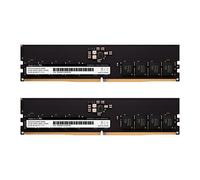 TEAMGROUP Elite TED564G4800C40DC01 Lot de 2 barrettes de mémoire RAM DDR5 64 Go (2 x 32 Go) 4800 MHz (PC5-38400) CL40 Non-ECC sans tampon 1,1 V UDIMM 288 broches pour ordinateur de bureau