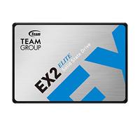 TEAMGROUP EX2 T253E2002T0C101 Disque SSD Interne 2,5" SATA III (Vitesse de Lecture et d'écriture jusqu'à 550/520 Mo/s)