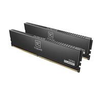 TEAMGROUP T-Create Classic 10L DDR5 32 Go Kit (2 x 16 Go) 6000 MHz (PC5-48000) CL48 Module de mémoire RAM pour Ordinateur de Bureau, Prend en Charge Intel et AMD - CTCCD532G6000HC48DC01, Noir-UDIMM
