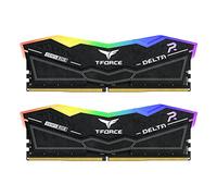 TEAMGROUP T-Force FF3D548G7200HC34ADC01 Delta RGB DDR5 RAM 48 Go (2 x 24 Go) 7200 MHz PC5-57600 CL34 A-Die Module de mémoire RAM pour chipset série 600 700 XMP 3.0 Ready Black