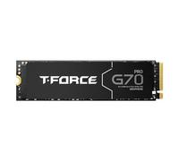 TEAMGROUP T-Force G70 PRO Graphene Dissipateur thermique 1 To DRAM SLC Cache 3D TLC NAND NVMe InnoGrit PCIe Gen4x4 M.2 2280 Disque SSD interne de jeu fonctionne avec PS5 Lecture/écriture 7400/5500