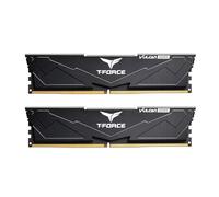 TEAMGROUP T-Force Vulcan FLBD564G6000HC38JDC01 Module de mémoire RAM DDR5 64 Go (2 x 32 Go) 6000 MHz (PC5-48000) CL38 Intel XMP 3.0 et AMD Expo, Noir