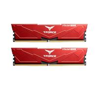TEAMGROUP T-Force Vulcan FLRD532G6000HC38JDC01 Module de mémoire RAM DDR5 32 Go (2 x 16 Go) 6000 MHz (PC5-48000) CL38 Intel XMP 3.0 et AMD Expo, Rouge