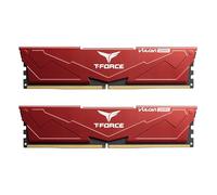 TEAMGROUP T-Force Vulcan FLRD564G6000HC38ADC01 Module de mémoire RAM DDR5 64 Go (2 x 32 Go) 6000 MHz (PC5-48000) CL38 Intel XMP 3.0 et AMD Expo Rouge