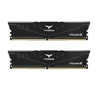 TEAMGROUP T-Force Vulcan Z DDR4 16 Go Kit (2 x 8 Go) 3200 MHz (PC4-25600) CL16 Module de mémoire RAM pour ordinateur de bureau Noir TLZBD416G3200HC16FDC01