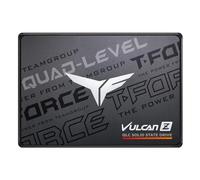 TEAMGROUP T-Force Vulcan Z T253TY001T0C101 Disque SSD interne SLC Cache 3D NAND QLC 2,5" SATA III Vitesse R/W jusqu'à 550/500 Mo/s)