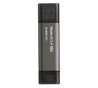 TEAMGROUP X2 MAX TX2MAX31TBT01 Clé USB 3.2 1 000 Mo/s Gen 2 Type A et Type C (3.1/3.0) OTG double interface portable SSD compatible avec smartphone/tablette/ordinateur portable/PC/MacBook