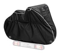 TeamObsidian Housse de Velo - Bache Exterieur et Transport Imperméable pour 1 Vélo - Abri en Matériau Ripstop très Résistant - Protection Constante en toutes Saisons