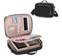 Teamoy Étui de Protection Biblique, Sac de Transport Élégant et Multifonctionnel avec Poignée et Bandoulière Amovible, Grande Taille à Fermeture Éclair, Noir