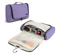 Teamoy Sac de Rangement pour Dyson Airwrap Styler et Bigoudi Accessoires, Étui Portable de Voyage, Sacoche à Suspendre, Violet