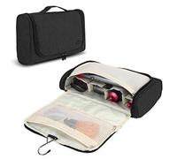 Teamoy Sac de Rangement pour Dyson Airwrap Styler et Bigoudi Accessoires, Étui Portable de Voyage, Sacoche à Suspendre, Noir
