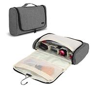 Teamoy Sac de Rangement pour Dyson Airwrap Styler et Bigoudi Accessoires, Étui Portable de Voyage, Sacoche à Suspendre, Gris