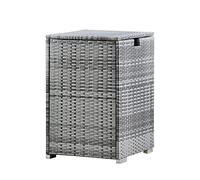 Coffre D'extérieur, Teamson Home, Gris Gris