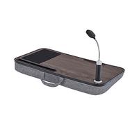 Teamson Home Support pour PC Portable Tablette Table de lit Coussin Gris Brun VNF-00112-UK