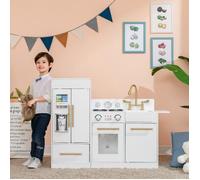 Teamson Kids - Little Chef Charlotte Modern Play Kitchen - White / Gold
