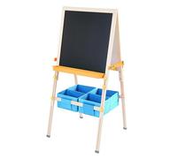 Teamson Kids Tableau enfant pieds magnétique Little Artist, structure bois