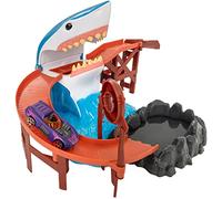 Teamsterz Cars Shark Bite Jeu de Voitures à Changement de Couleur | Voitures et Pistes à Changement de Couleur | Jouets de Voiture idéaux pour l'eau et Le Bain | Figurines de Jeu pour Enfants et