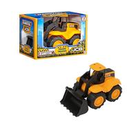 Teamsterz JCB Camion chargeuse sur roues de 17,8 cm | Véhicules de construction JCB | Jouets de véhicules de construction pour l'intérieur, l'extérieur et le bac à sable | Figurines et véhicules de