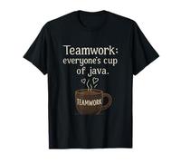 Teamwork Tasse à café Motif Tasse de Java T-Shirt
