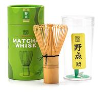 TEANAGOO Fouet à matcha à 54 dents, fouet en bambou pour poudre de thé matcha, fabriqué à la main bio traditionnel japonais, mélangeur à matcha Wisk pour une préparation authentique du thé