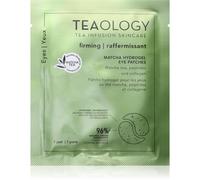Teaology Matcha Infusion Hydrogel Eye Patches patchs hydrogel régénérants pour le contour des yeux au collagène 1 paire