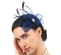Teaparty Bridal Fascinateur de cheveux avec clip sécurisé pour mariage, événement de course, habillage, cocktails