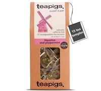 Teapigs Liquorice Peppermint tea 15 Teabags (Pack of 2, Total 30 Teabags)