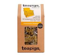 Teapigs Lot de 50 sachets de tisane à la camomille à base de fleurs entières