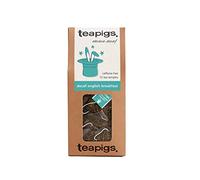 Teapigs Sachet de thé anglais décaféiné fabriqué avec des feuilles entières (1 paquet de 15 sachets de thé temple) Abraca-decaf
