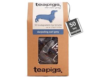 teapigs Sachets de Thé Darjeeling Earl Grey Black 50 Sachets 250 g
