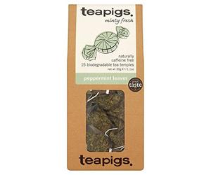 Teapigs - Thé Feuilles De Menthe Poivrée 15 Sachets (Lot De 2-30 Sachets)